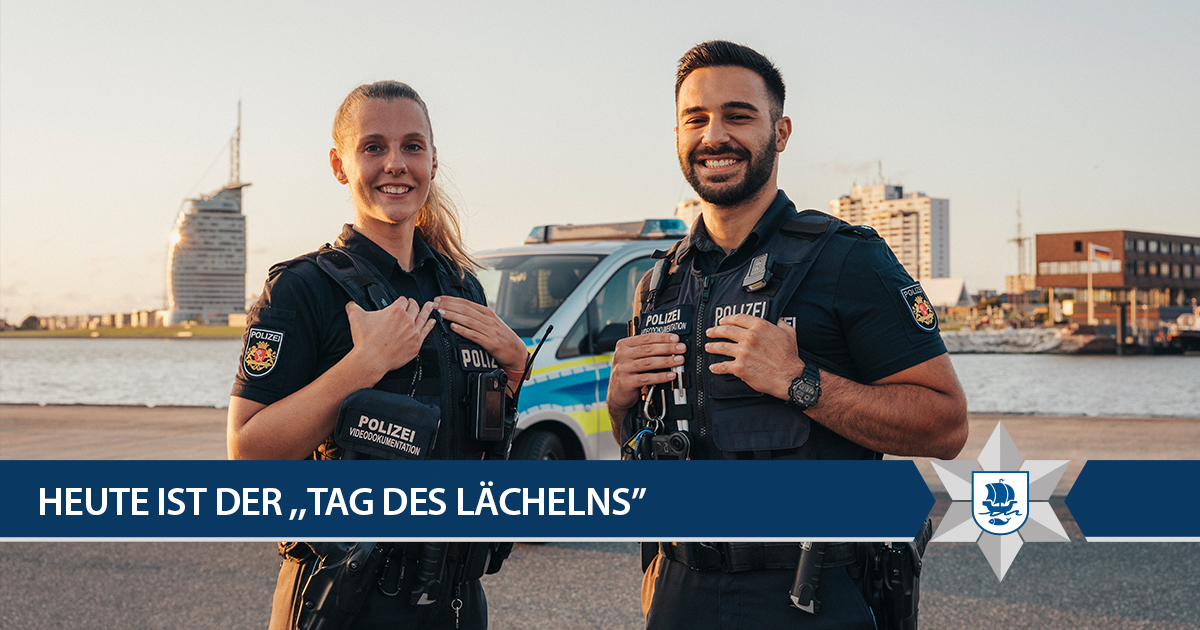 Tag des Lächelns - Ortspolizeibehörde Bremerhaven